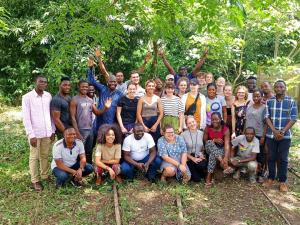 Equipe ASTOVOT à la ferme Photo