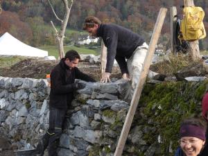 Volunteers at Work 2 Photo