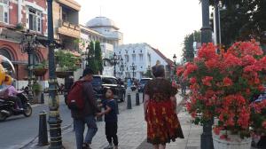 Exploring Semarang Old Town during free time Photo